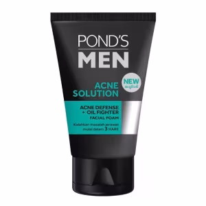 Pond's Men Facewash Acne Solution Facial Foam 50g - 2