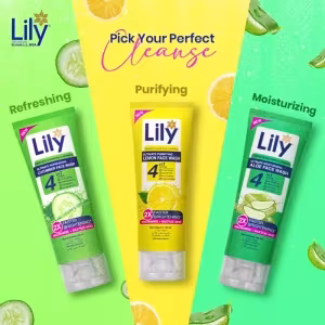 Lily Lemon Face Wash 100ml - 3