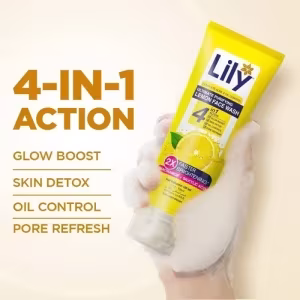 Lily Lemon Face Wash 100ml - 4
