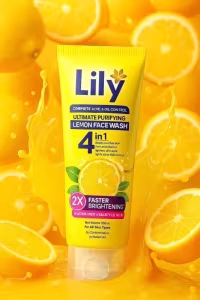 Lily Lemon Face Wash 100ml - 7
