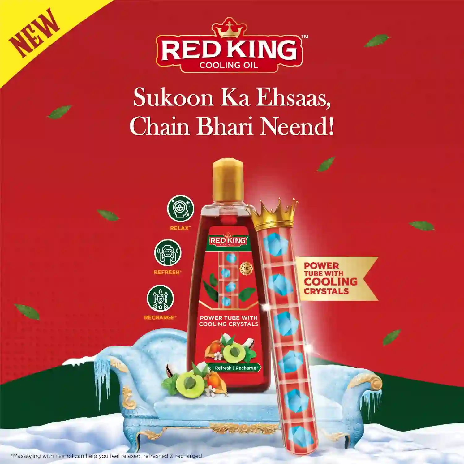 RED KING COOLING OIL -100ml - 5
