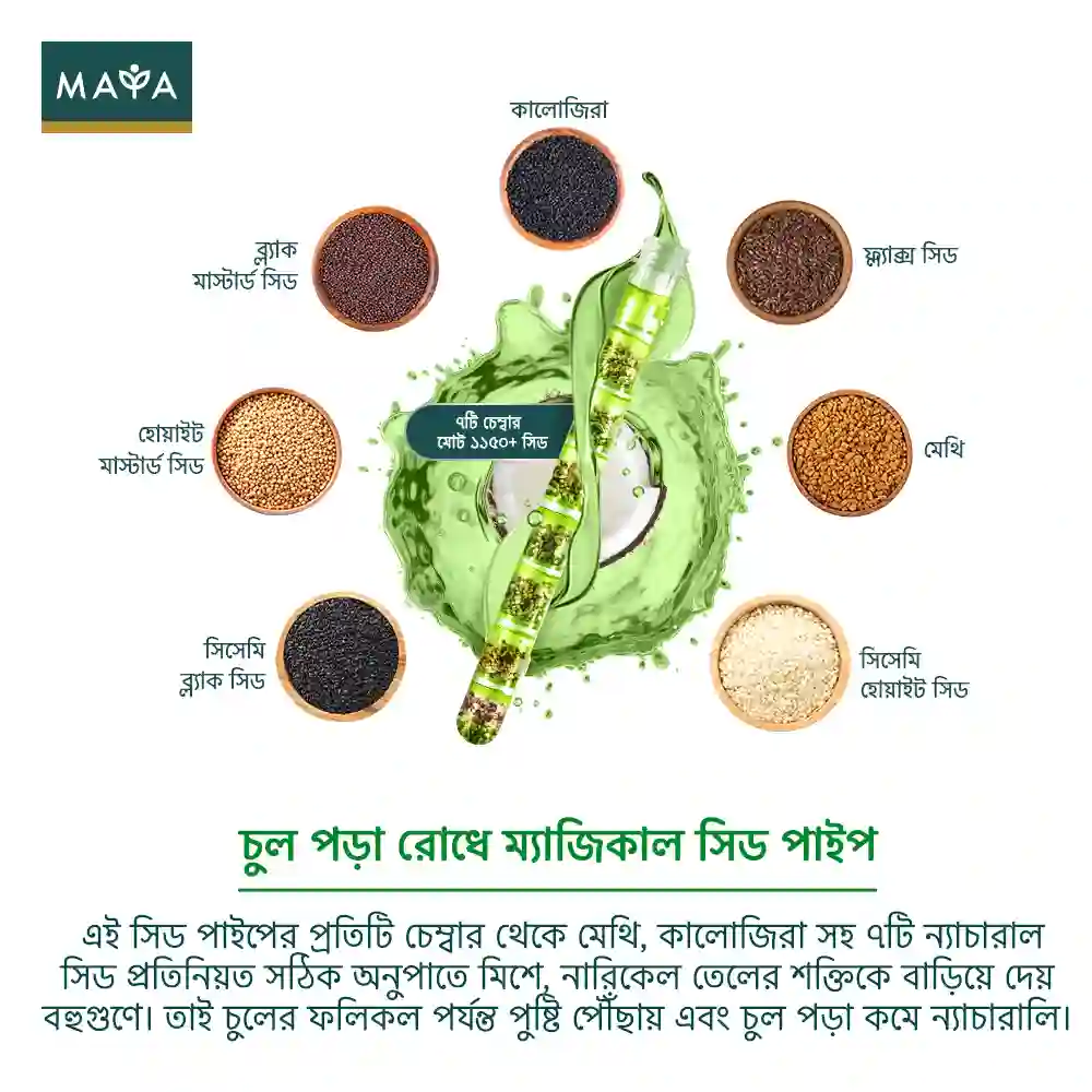 Maya True Herbs Herbal Coconut Oil -200ml - 5