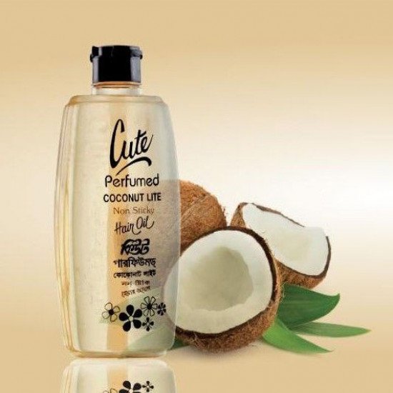 Cute Perfumed Coconut Hair Oil  -160ml - 2